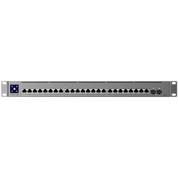 Ubiquiti Layer 3 Etherlighting USW-Pro-XG-24-PoE-EU (16) 10 GbE, (8) 2.5 GbE, and (2) 25G SFP28 ports ( USW-PRO-XG-24-POE-EU )