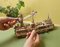 Ugears 3d drvene puzzle - Istraživački brod ( 927)-8