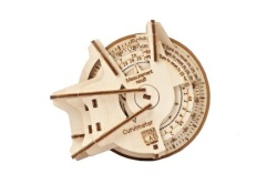 Ugears 3d eko drvena mehanic slagalica: KURVIMETAR ( 5481)