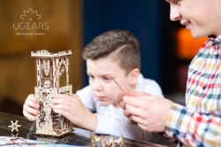 Ugears 3d mehaničke eko puzzle - TORANJ I BALAST ( 1318)-10