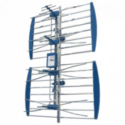 Vega antena spoljna mreasta sa pojacalom, 17-35db, Alu, UHF/VHF/DVB-T2 FO ( ANT-408AL )