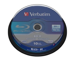 Verbatim 43742 Blu Ray 25GB 6X ( 525V/Z )-1