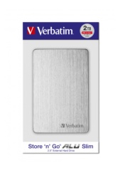 Verbatim 53666 HDD E2.5" 2TB USB 3.2 Store'n'Go , Silver-5