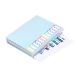 Viquel PVC organiser sa 12 pregrada i gumicom Rainbow pastel sortirano ( 04CK35 ) - Img 4