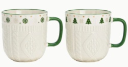 Viter novogodišnja šolja \"knitted\" 345ml ( 10043874 )