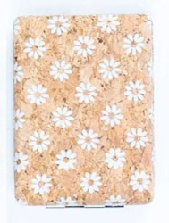Viter ogledalce cork floral design ( L-855_10 )