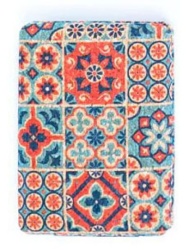 Viter ogledalce cork floral design ( L-855_15 )