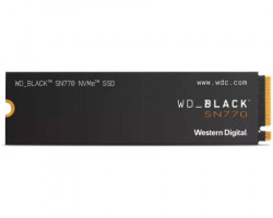 Wd 1TB M.2 NVMe Gen4 WDS100T3X0E SN770 black  - Img 1