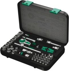 Wera 8100 SA 4 Zyklop set gedora, 1/4", Imperial, 41 komada, 05003535001 ( WERA 003535 )-1