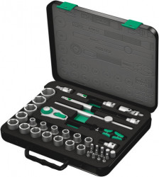 Wera 8100 SC 2 Zyklop set gedora, 1/2", metrički, 37 komada, 05003645001 ( WERA 003645 )