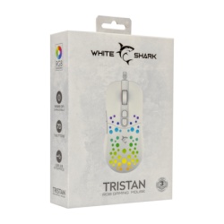 White Shark GM 9004 Tristan-2  Mouse White-2