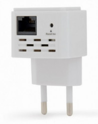 WNP-RP300-03 Gembird WiFi ripiter/ruter 300Mbps, 2x3dBi, RF pwr <20dBm, 1x LAN white (alt. tenda A9) - Img 1