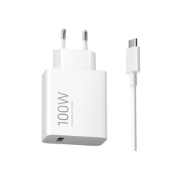 Xiaomi Mi 100W punjač Combo Type-A + kabl Type C bela ( 70394 )