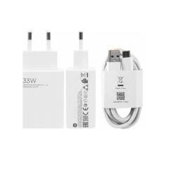 Xiaomi Mi 33W punjač Combo Type-A + kabl Type C bela ( 70204 )