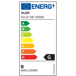 XLed 155449 GU10 9W 4000K LED Sijalica,220V,700Lm,Bela -2