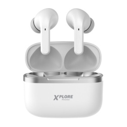 Xplore xp5806  bluetooth bezicne stereo tws slusalice bele-1