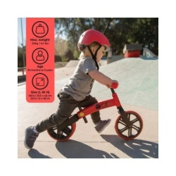 Yvolution velo junior balans bicikl crveni   ( yt16r2 )-3