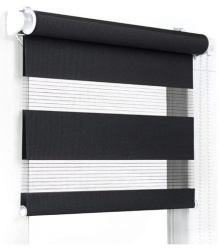 Zebra zavesa crna ( 356908 )-2