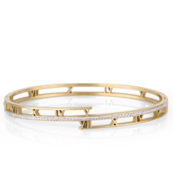 Ženska freelook zlatne narukvica od hirurškog Čelika ( frj.7.3036.2 )