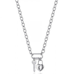 Ženska luca barra ogrlica od hirurškog Čelika ( ck1641 ) - Img 1