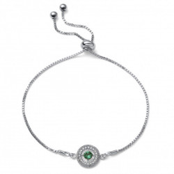 Ženska oliver weber own emerald narukvica sa swarovski zelenim kristalom ( 32288.205 ) - Img 4