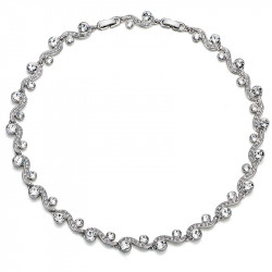 Ženska oliver weber precious crystal ogrlica sa swarovski belim kristalom ( 11134 ) - Img 1