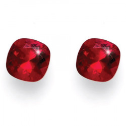 Ženske oliver weber fire scarlet ste mindjuše sa crvenim swarovski kristalom ( 23001.276 ) - Img 1