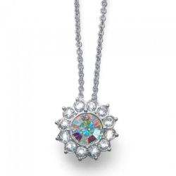 Ženski oliver weber romantic alabaster lančić sa swarovski kristalima ( 12264.ab )