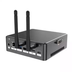 Zeus MPI10-P24 Intel Pentium 6305 1.80 GHz/DDR4/LAN/Dual WiFi/BT/HDMI/DP/USB C/ext ANT Mini PC -3