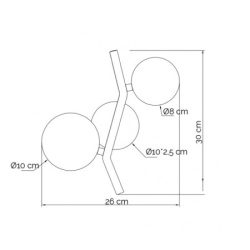 Zidna lampa 2xG9   ( E201753 )-2