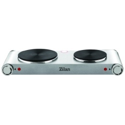 Zilan ZLN0542 Električni rešo, 2 ploče, 2250 W, INOX