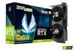 Zotac grafička karta gaming GeForce RTX 3060 Twin Edge 12GB 192 bit 3xDPHDMI