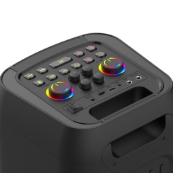 Zvucnik bluetooth bkk k6507b sa dva mikrofona crni ( ZV1014 )-2