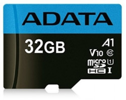 A-Data UHS-I MicroSDHC 32GB class 10 + adapter AUSDH32GUICL10A1-RA1 - Img 1