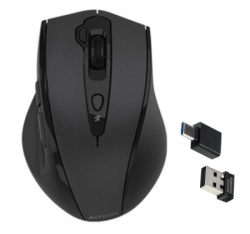A4Tech A4-G7-810 AIR2 bezicni opticki mis 2.4GHz, 125Hz/2000 Dpi, 111mm, USB+Type-C adapter