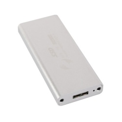 Adapter ssd nvme - usb 3.1 srebrni ( AD518 )