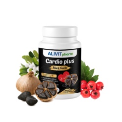 Alivit pharm - black garlic cardio plus (90 kapsula) ( 23346 )