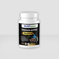 Alivit pharm - black garlic immuno active (90 kapsula) ( 23353 )