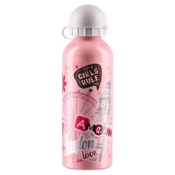 Alu flowy class flašica za vodu aluminijumska 500ml devojčica miks ( B2C06857 )