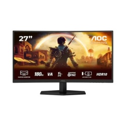 Aoc c27g42e va/zakrivljeni/fhd/180hz/1ms gtg/hdmix2, dp/sync/vesa/zvucnici/crna Monitor 27" ( 24880 )