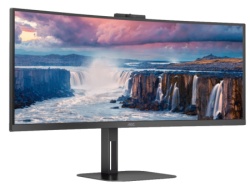 AOC CU34V5CW/BK 34"/VA,zakrivljen,21:9/3440x1440/100Hz/1ms MPRT/HDMI,DP,USB/visina/kamera Monitor  ( CU34V5CW/BK ) -3