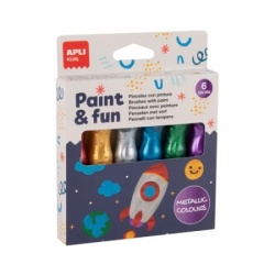 Apli Tempere četkica - Metalik boje ( 19911 )