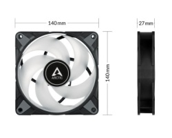 Arctic P14 PWM PST A-RGB 140mm ventilator crni (ACFAN00239A)