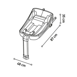 Asalvo isofix baza za auto sedište fortix ( 21625 )-3