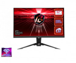 ASRock 31.5" asrock pg32qf2b va 2560x1440/165hz/1ms/2xhdmi/dp/amd freesync monitor - Img 1