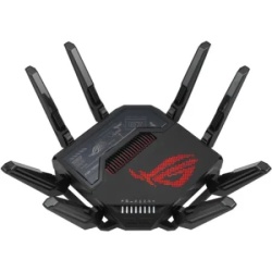 Asus rog rapture gt-be98/quad band wifi 7(802.11be)/1376+5764+5764+11529 mbps/8antena bežicni ruter( gt-be98 )