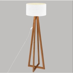 Atmosphera podna lampa molu h141 drvo/bela ( 178923b )-2