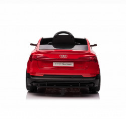 Audi E-tron Sportback Licencirani automobil sa kožnim sedištem i mekim gumama - Crveni - Img 5