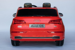 Auto Audi Q5 DVOSED Licencirani sa kožnim sedištem i mekim gumama - Crveni ( A Q5-2 ) - Img 5