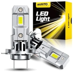 Auxito h7 6000k 1:1 led farovi sa turbo ventilatorom dd-m6s-h7 2 kom model 2025 ( AUX005 )